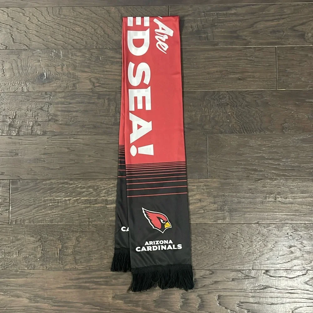 NFL Arizona Cardinals ‘We Are The Red Sea’ Scarf Like New!